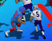 Walt Patulski gets his first safety